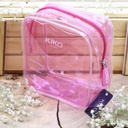 کیف کلاچ آرایشی pvc شفاف کیکو میلانو KIKO MILANO