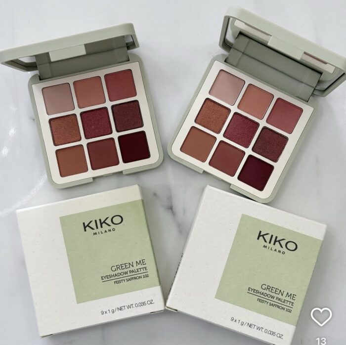 پلت سایه کیکو میلانو  Green me eyeshadow palette - Image 2